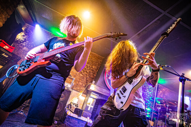 ARAE live Demon Bar outarville 2023 Warm Up Fertois Metal fest