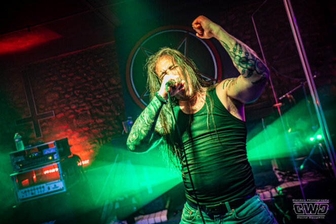 GOHRGONE live Demon Bar outarville 2023 Warm Up Fertois Metal fest